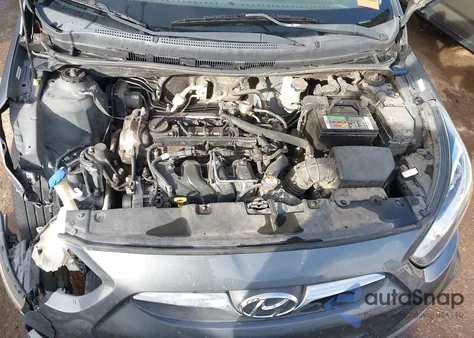 2012 Hyundai Accent Gls from USA, damaged, VIN KMHCT4AE5CU241759